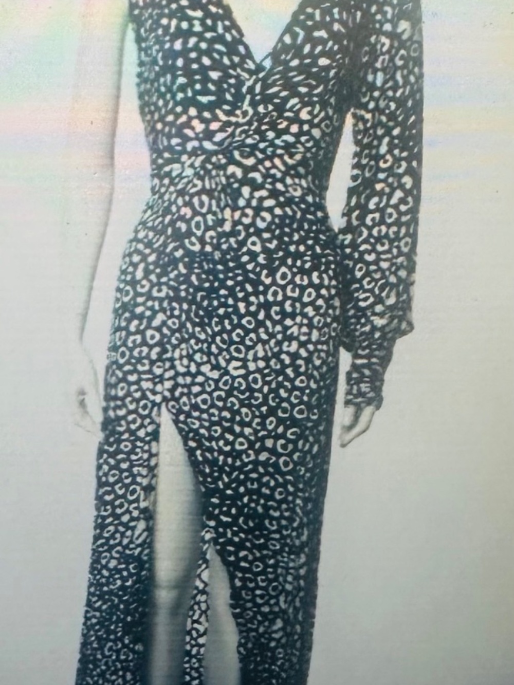 Alexis Printed Long Dress - Estimated Retail Price - $575.00